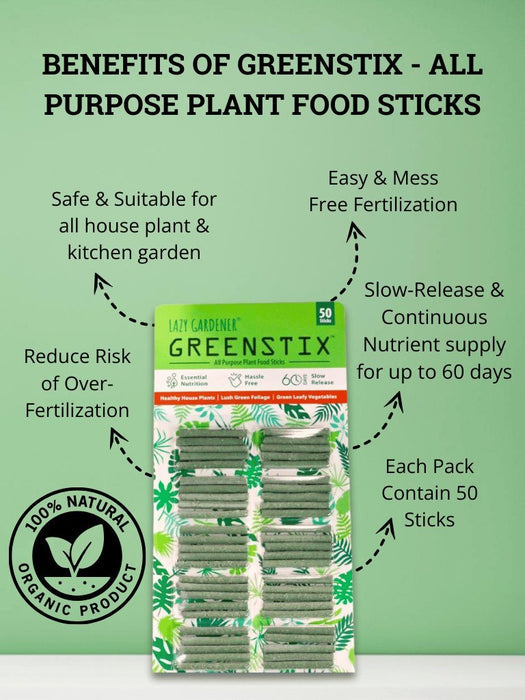 🤩GreenStix Plant Grow Fertilizer Sticks [Buy 1 Get 2 Free]🤩