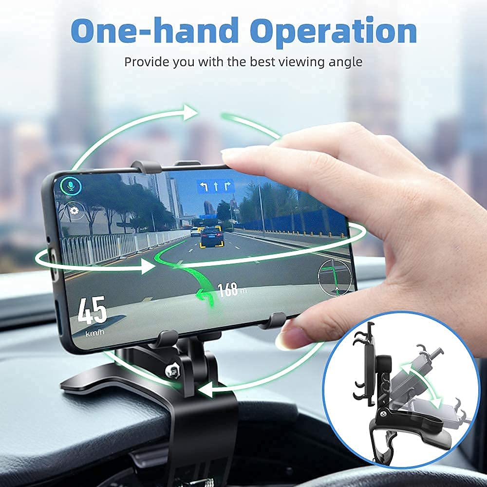 🤩Car Cradle Mobile Phone Holder with 360 Degree Rotation🤩