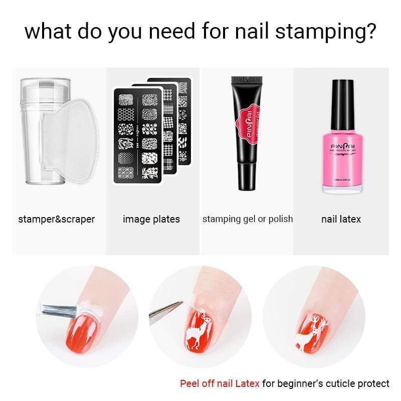 🤩Silicone Nail Art Stamper and Scrapper🤩