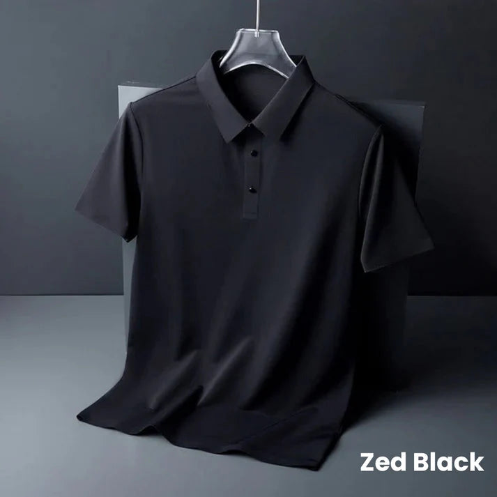 🤩Poly Matte Solid Half Sleeves Men's Polo T-Shirt [🔥Buy 2 Get 2 Free🔥]🤩