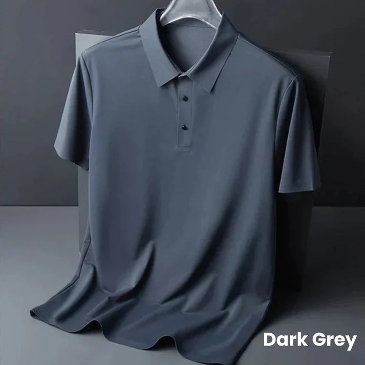 🤩Poly Matte Solid Half Sleeves Men's Polo T-Shirt [🔥Buy 2 Get 2 Free🔥]🤩