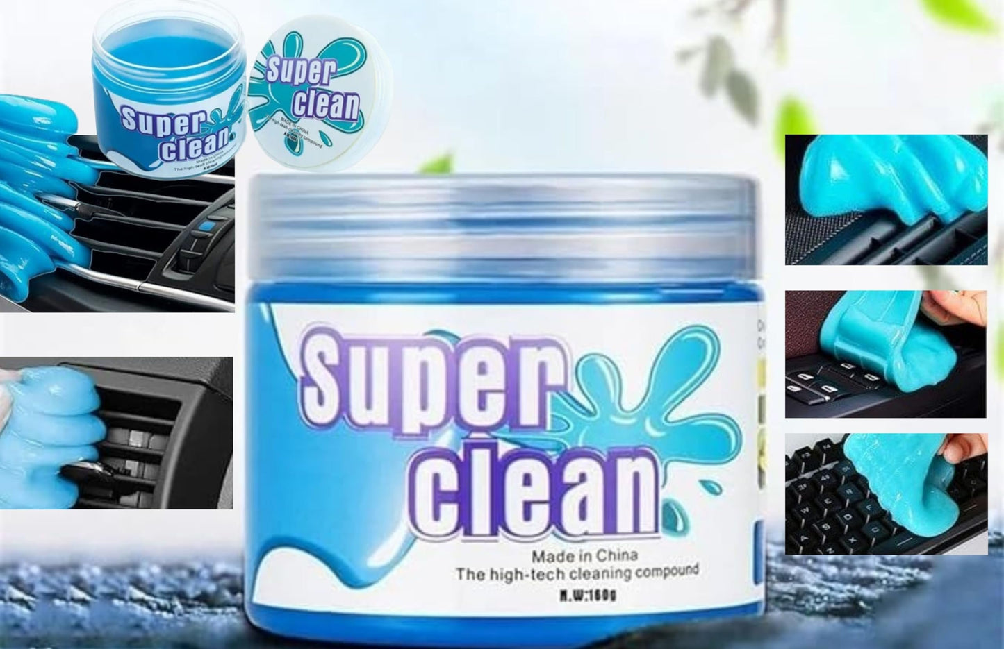 🤩Super Clean Magic Gel Car, Keyboard Dust Dirt Cleaner🤩