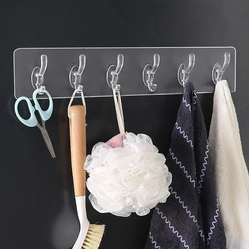 🤩Self Adhesive 6 Wall Hanger Hooks[Buy 1 Get 1 Free]🤩