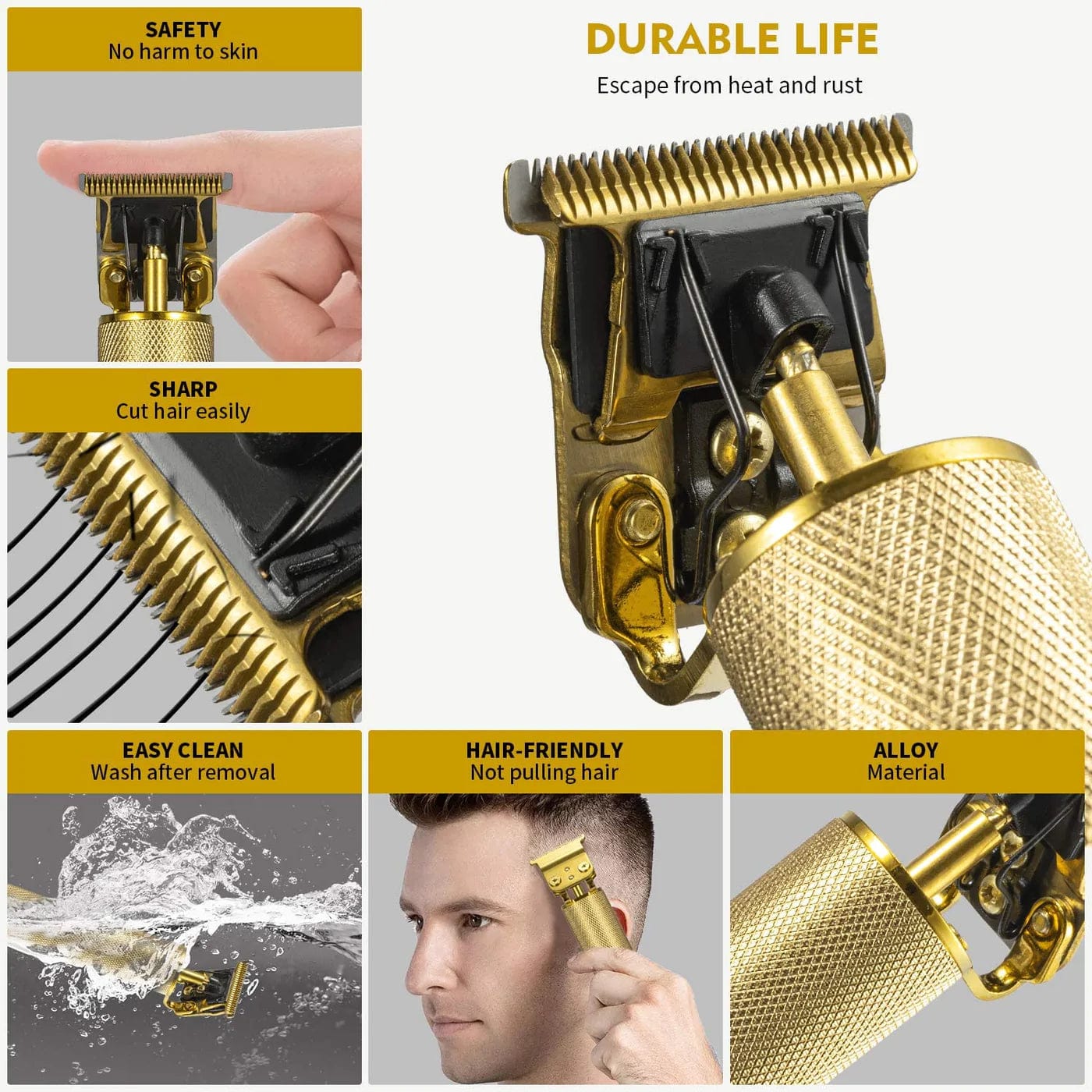 🤩6-in-1 Multifunctional Electric Hair Trimmer Set for Men🤩