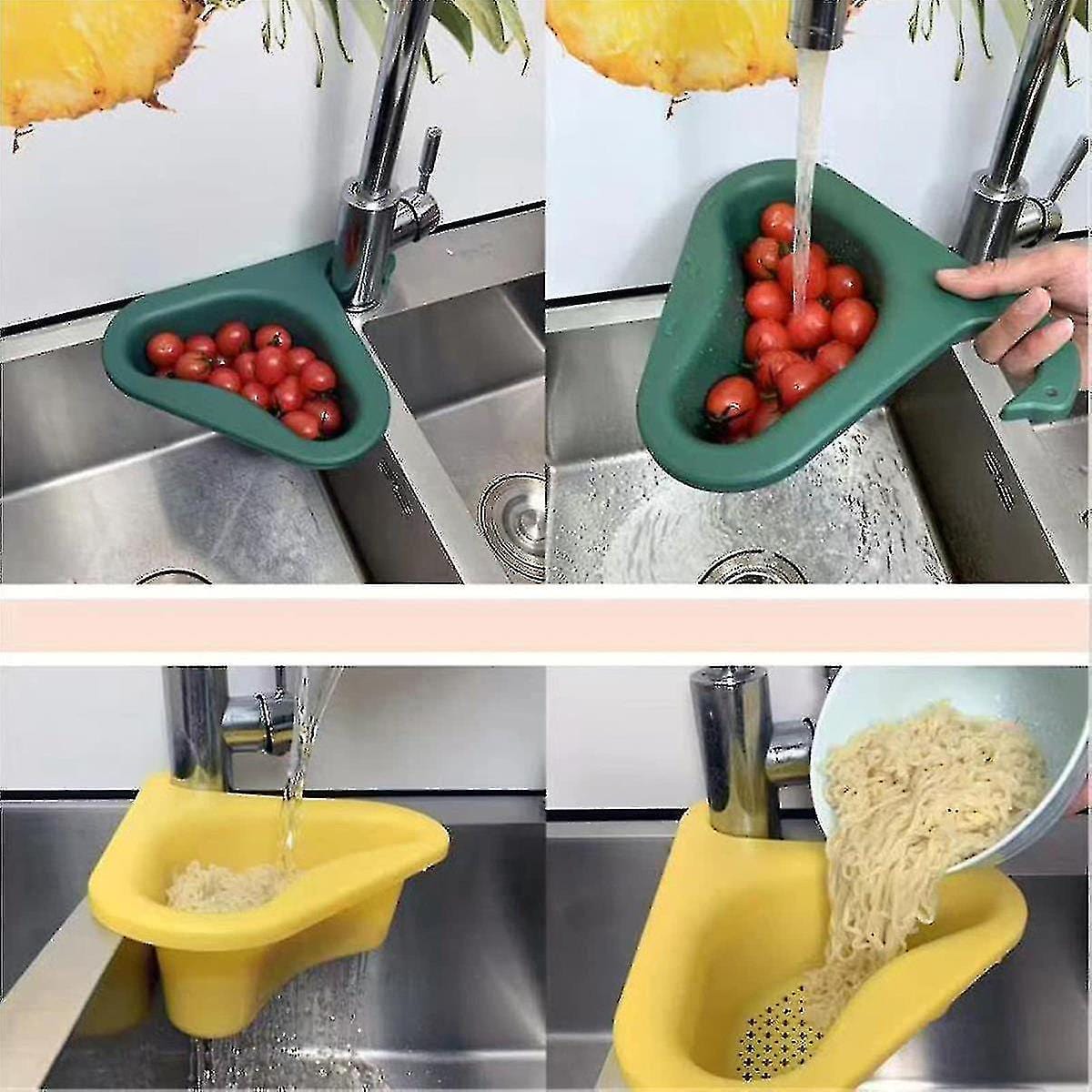 🤩Multipurpose Kitchen Corner Sink Organizer🔥[Buy 1 Get 1 Free]🔥🤩