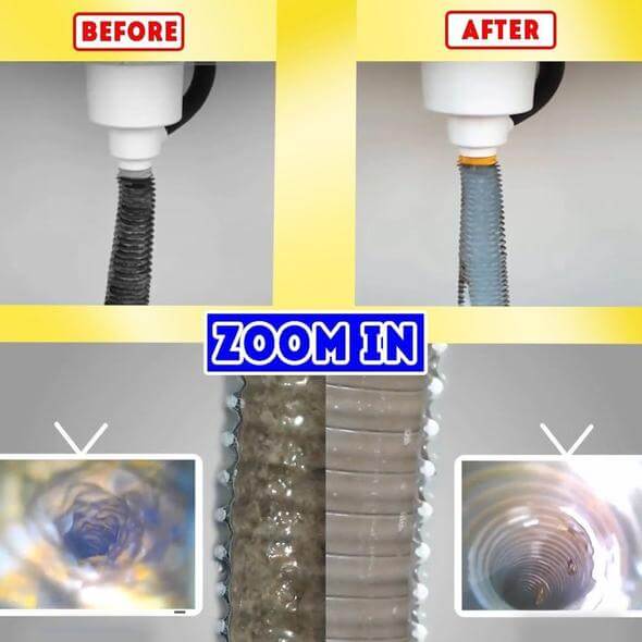 🤩Powerful Drain Blockage Remover and Sink Cleaner [Buy 1 Get 1 Free]🤩